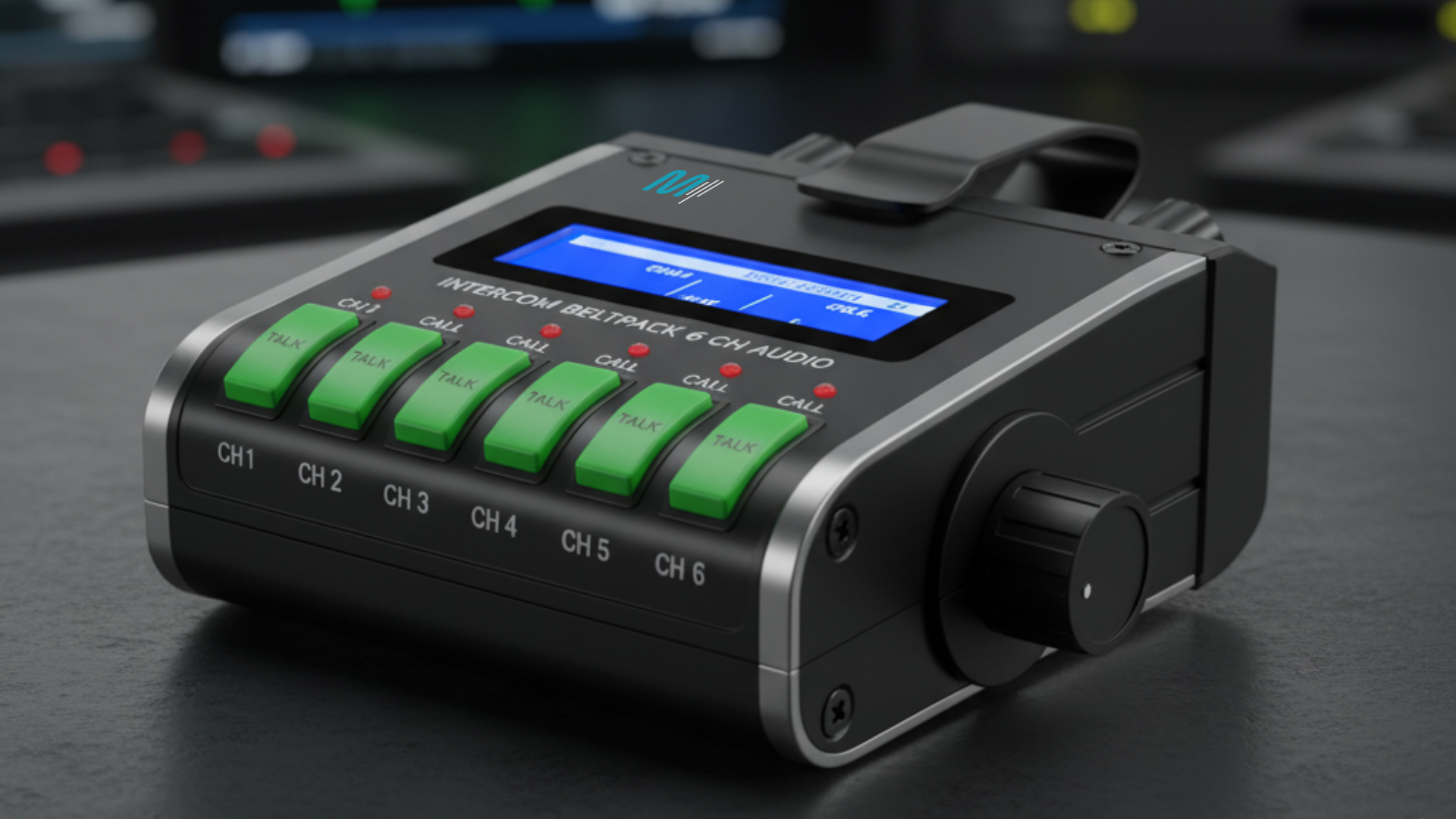 MediaDock intercom beltpack