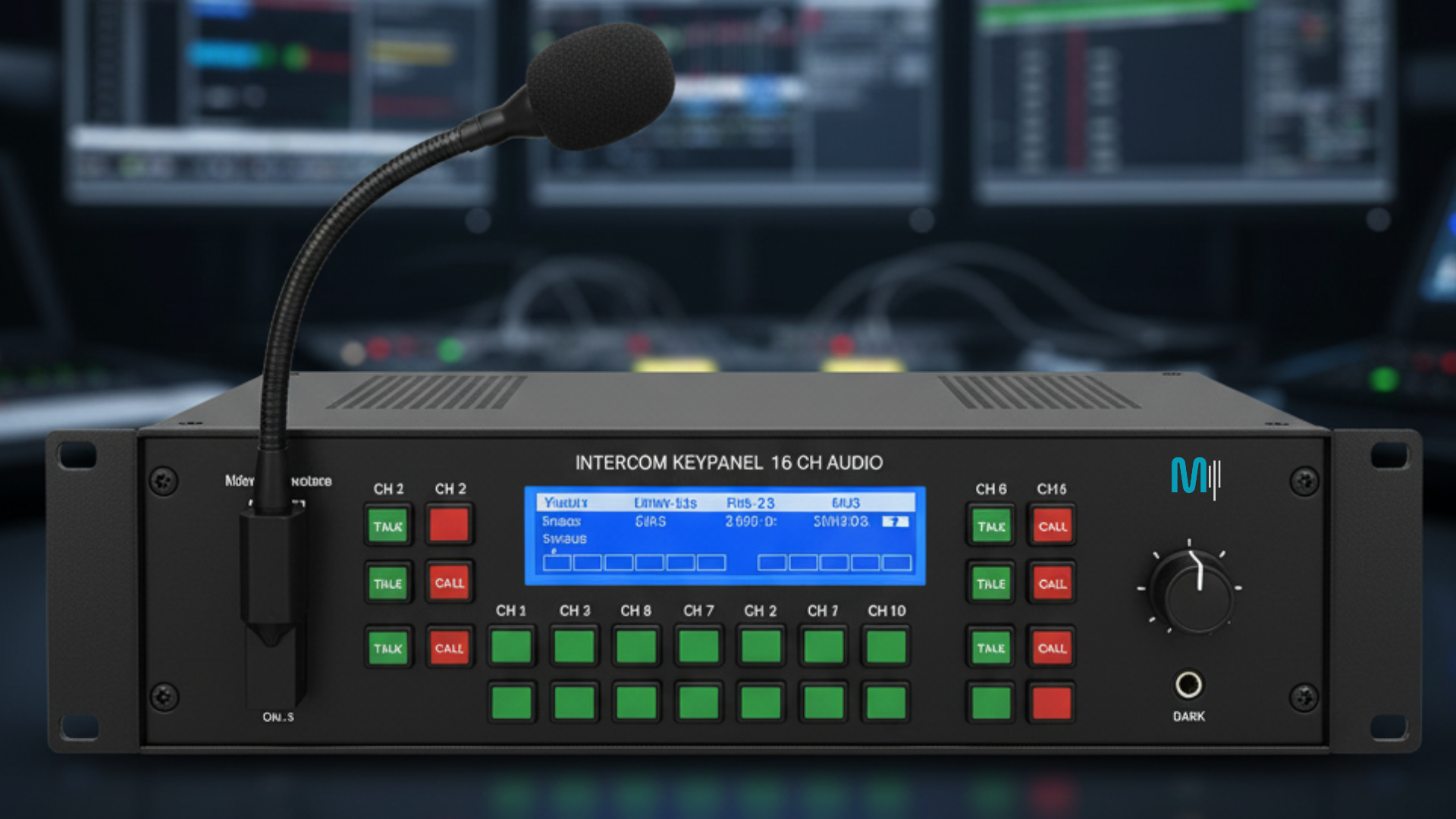 MediaDock intercom multi-panel